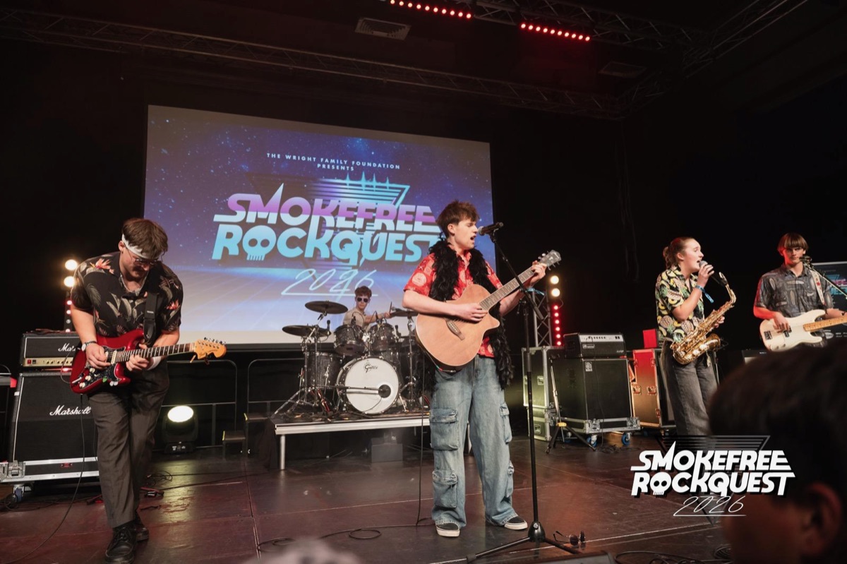 Core Dynamix performing at Rockquest